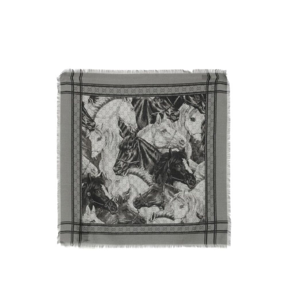Gucci Grey Scarves Men
